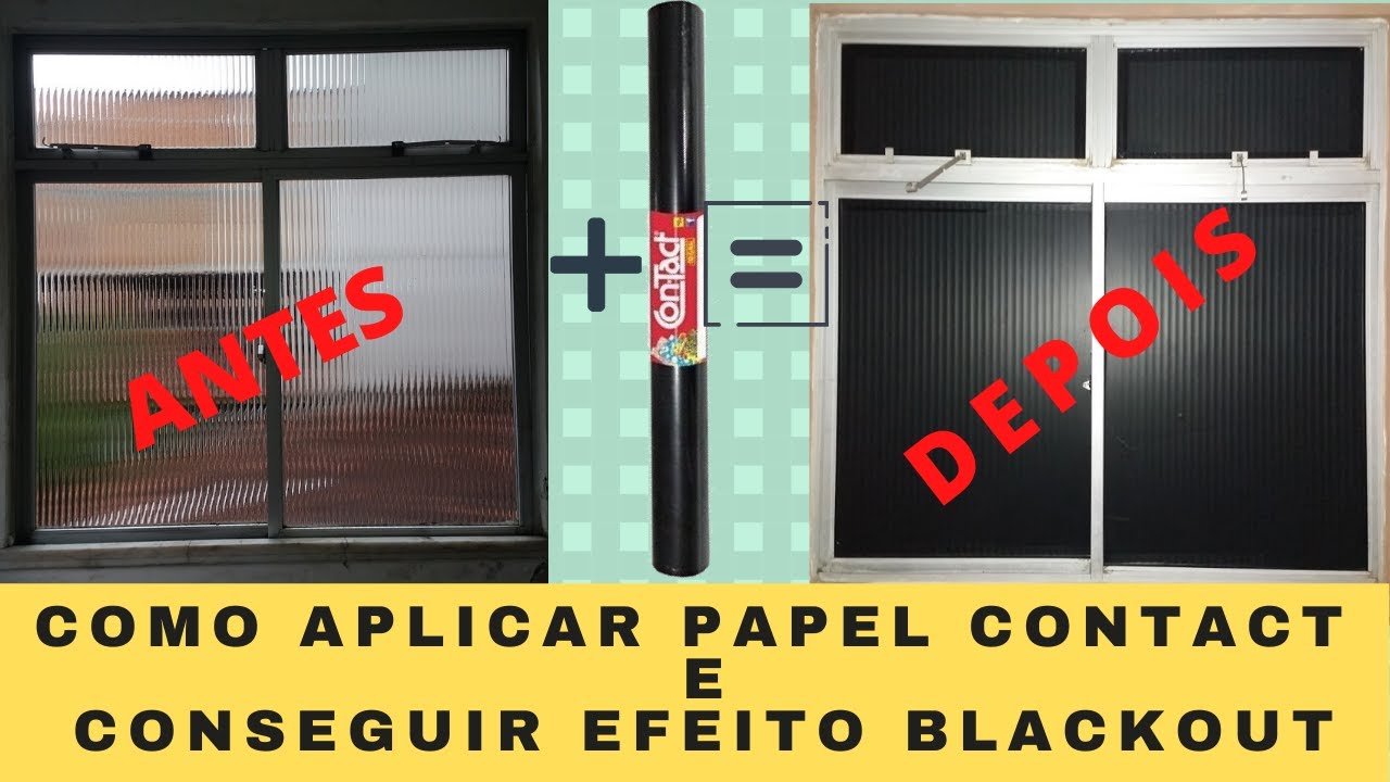 COMO COLOCAR PAPEL CONTACT DE MANEIRA F&Aacute;CIL