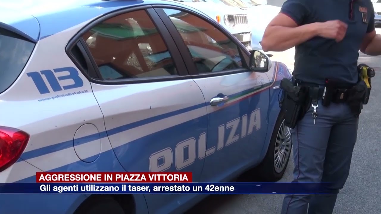Etg - Polizia, primo intervento con il taser