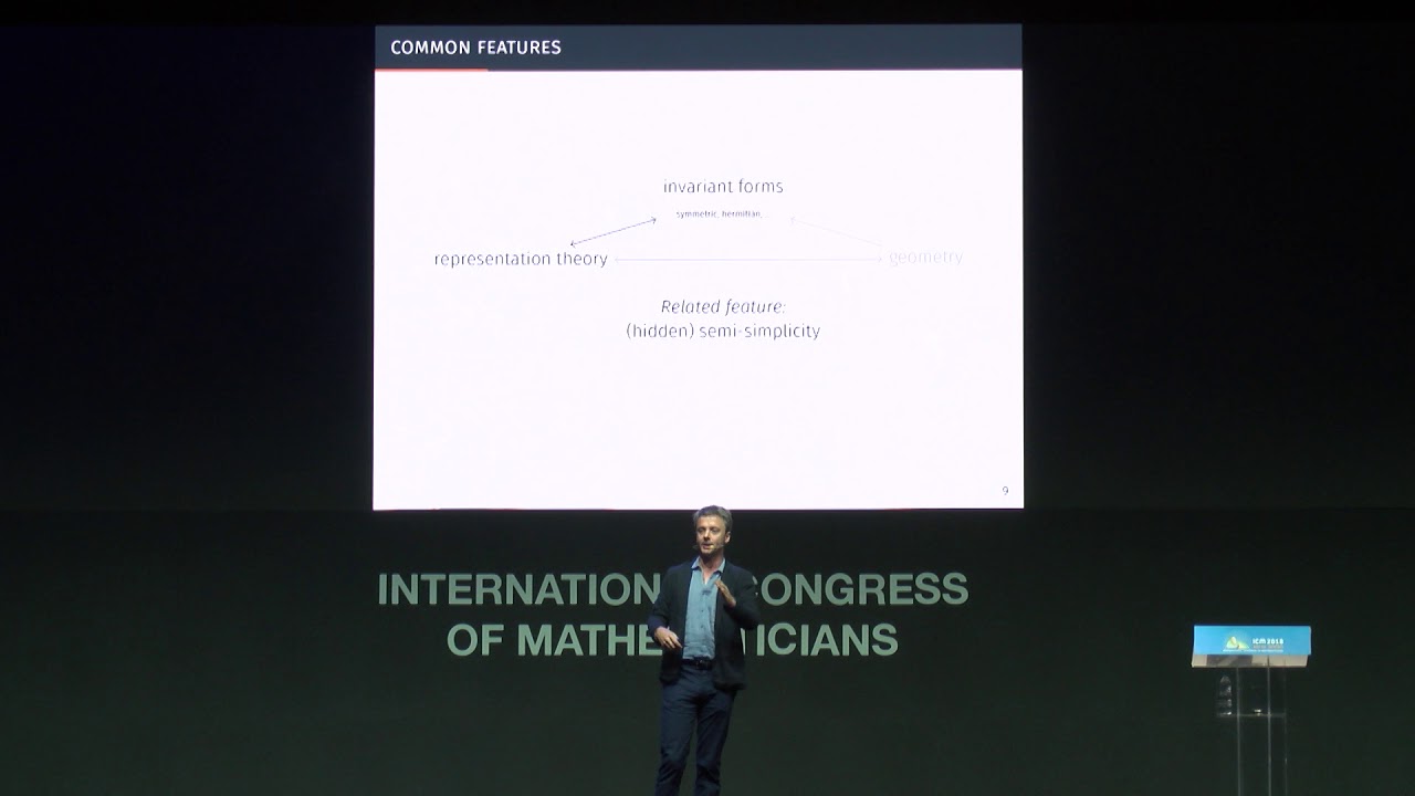 Representation theory and geometry – Geordie Williamson – ICM2018