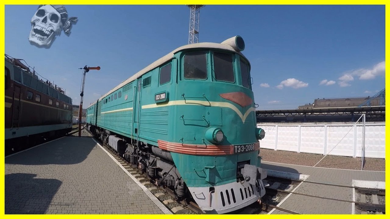 Abandoned Old Russian Trains Exploring 2018. Rusty Soviet Trains. Railway Museum 2018