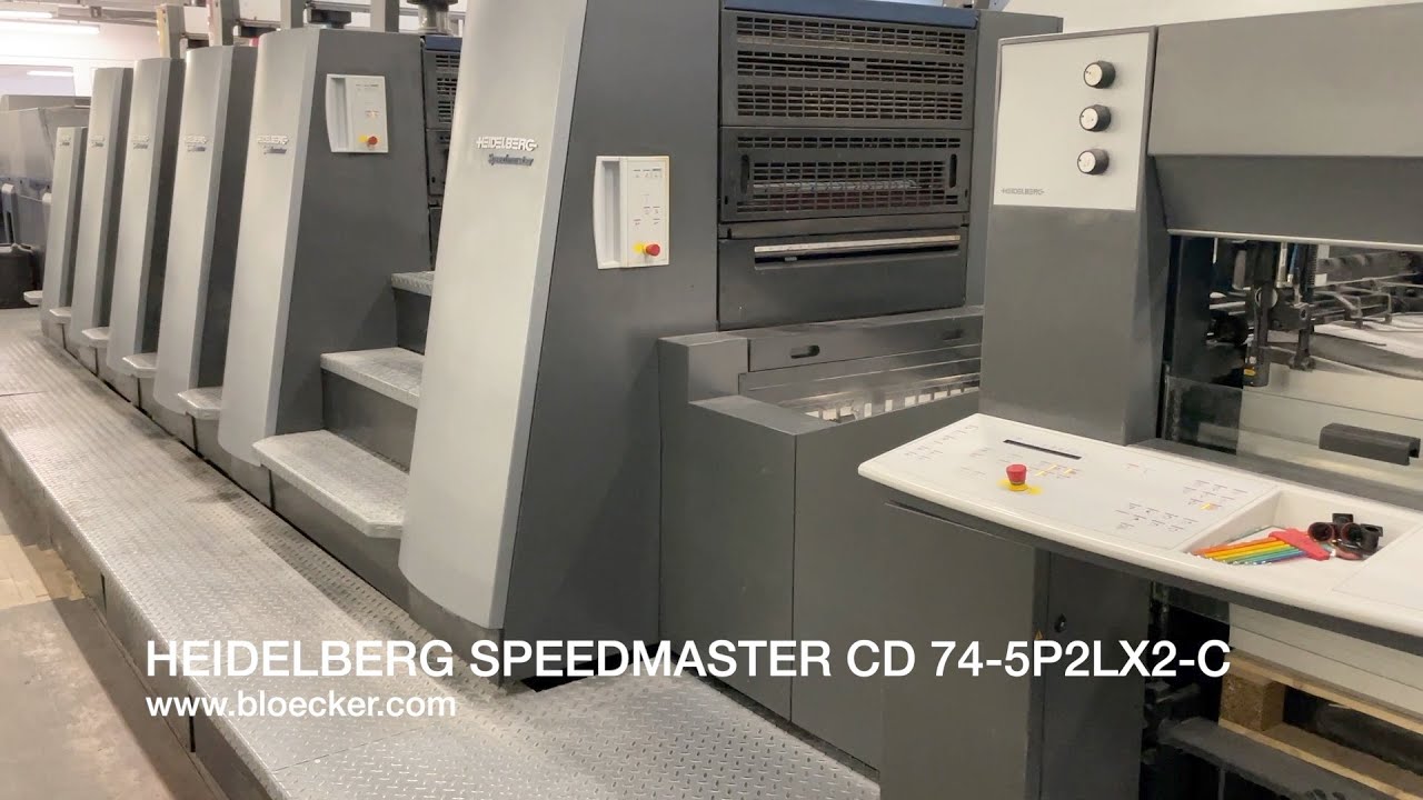 Heidelberg Speedmaster CD 74-5P2LX2-C