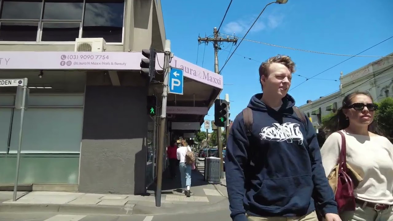 Walk along Chapel Street South Yarra #CityWalk #VIsitMelbourne