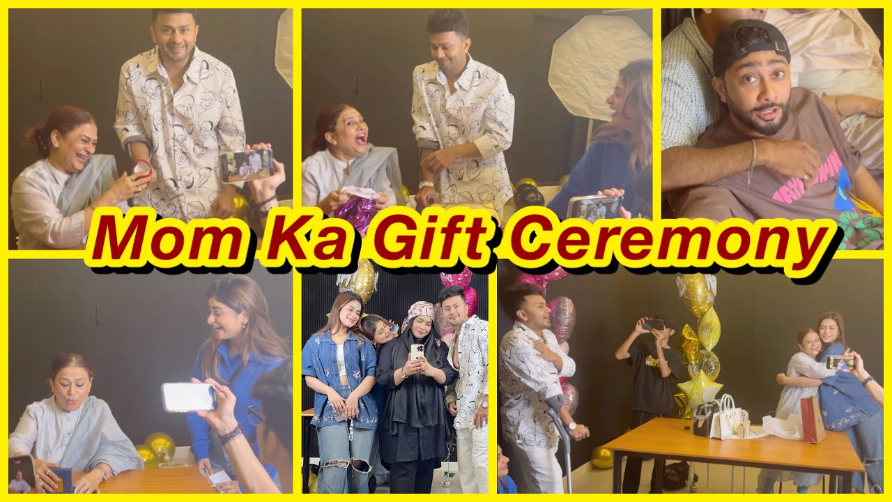 Mom Gold se nahi but koi dusre gift se khush hue😅| #family #familyvlog #birthday