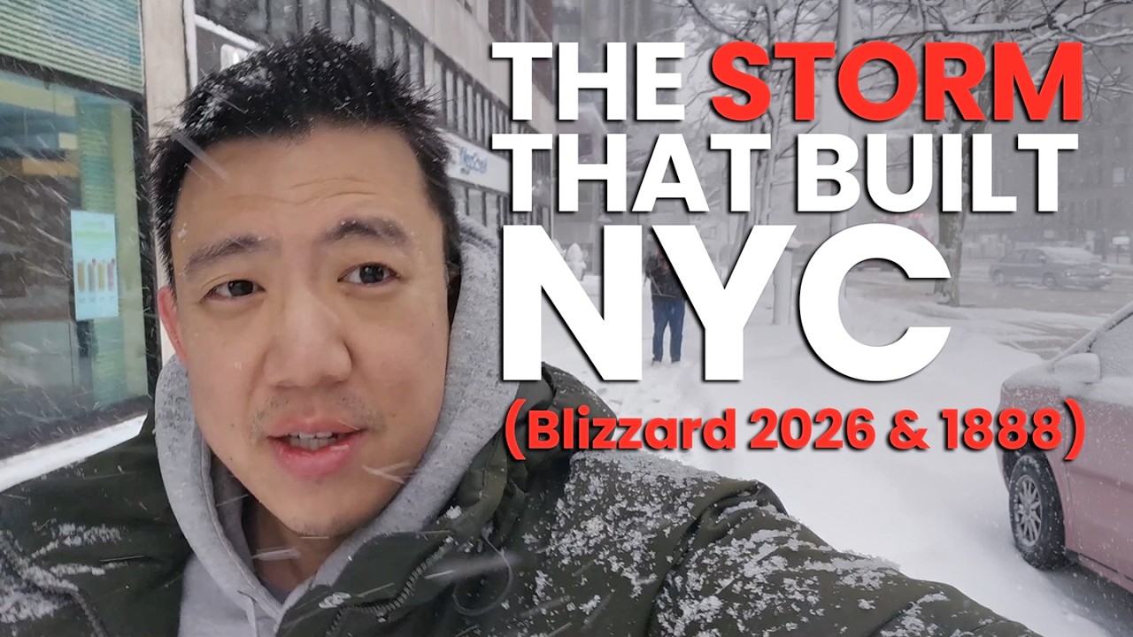 NYC Blizzard 2026 + 1888 Great Blizzard | How Snow Changed New York’s Subway