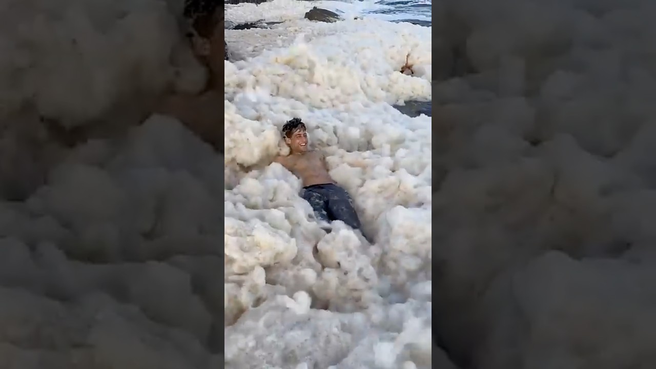 Why don’t you swim in sea foam 