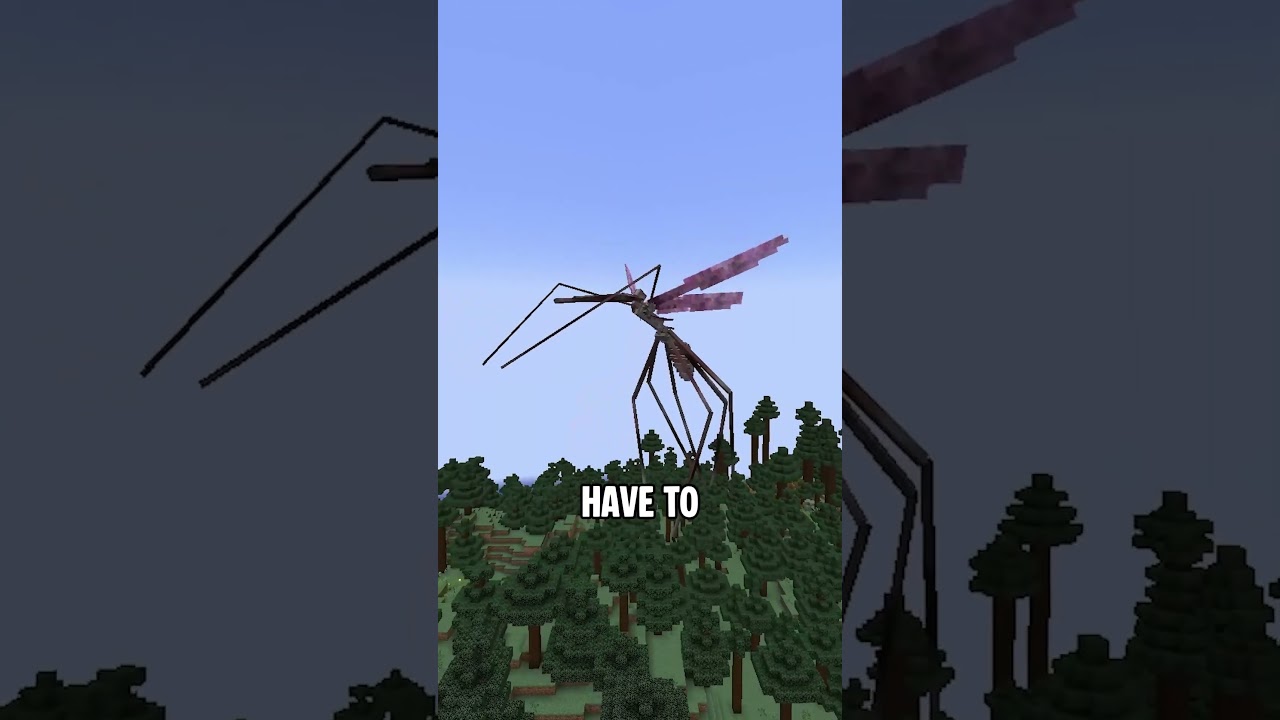 what if minecraft had arachnophobia?
