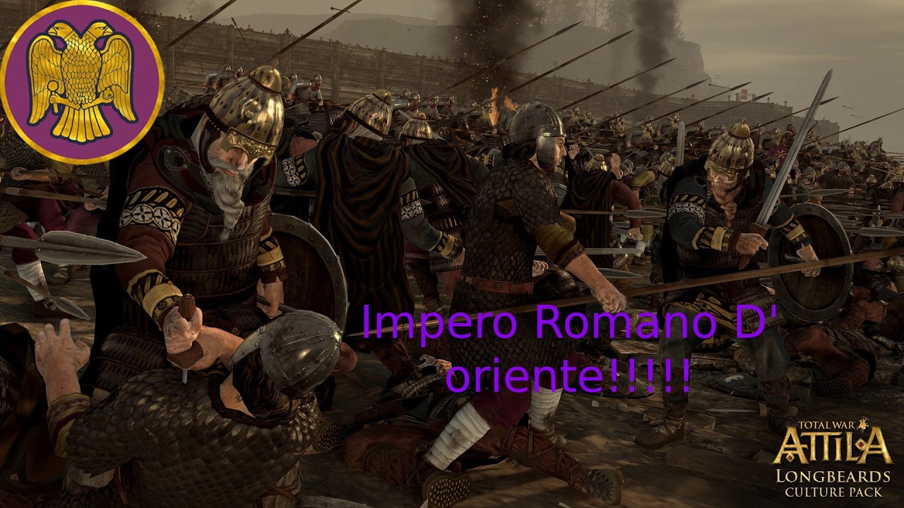SIAMO IMPANTANATI IN AFRICA TOTAL WAR ATTILA: IMPERO ROMANO D' ORIENTE  #20