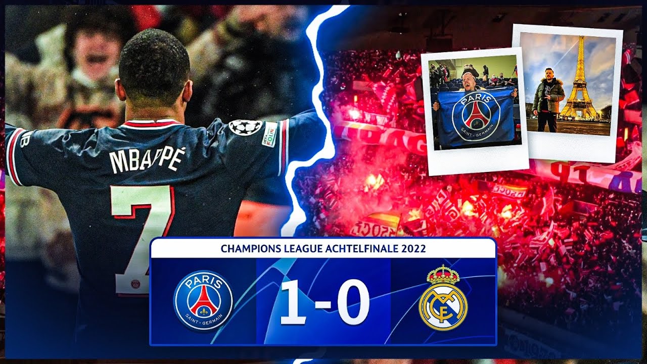 PSG - REAL MADRID STADION VLOG 😍 100% Gänsehaut 🔥 XXL Paris Vlog
