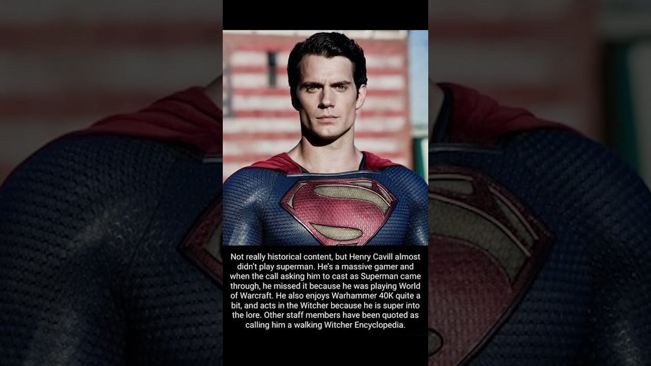 Henry Cavill Missed the Superman Casting Call Because He Was Playing “World of Warcraft”