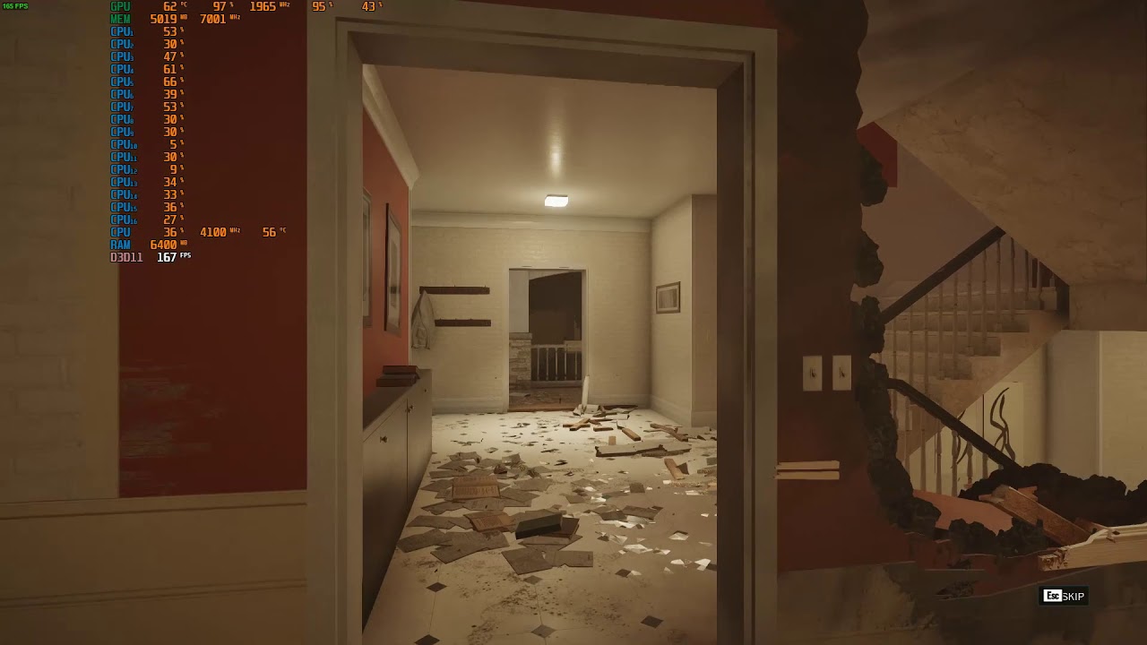 Rainbow Six Siege Benchmark RTX 2070, Ryzen 7 3700X, 32GB DDR4 Ram