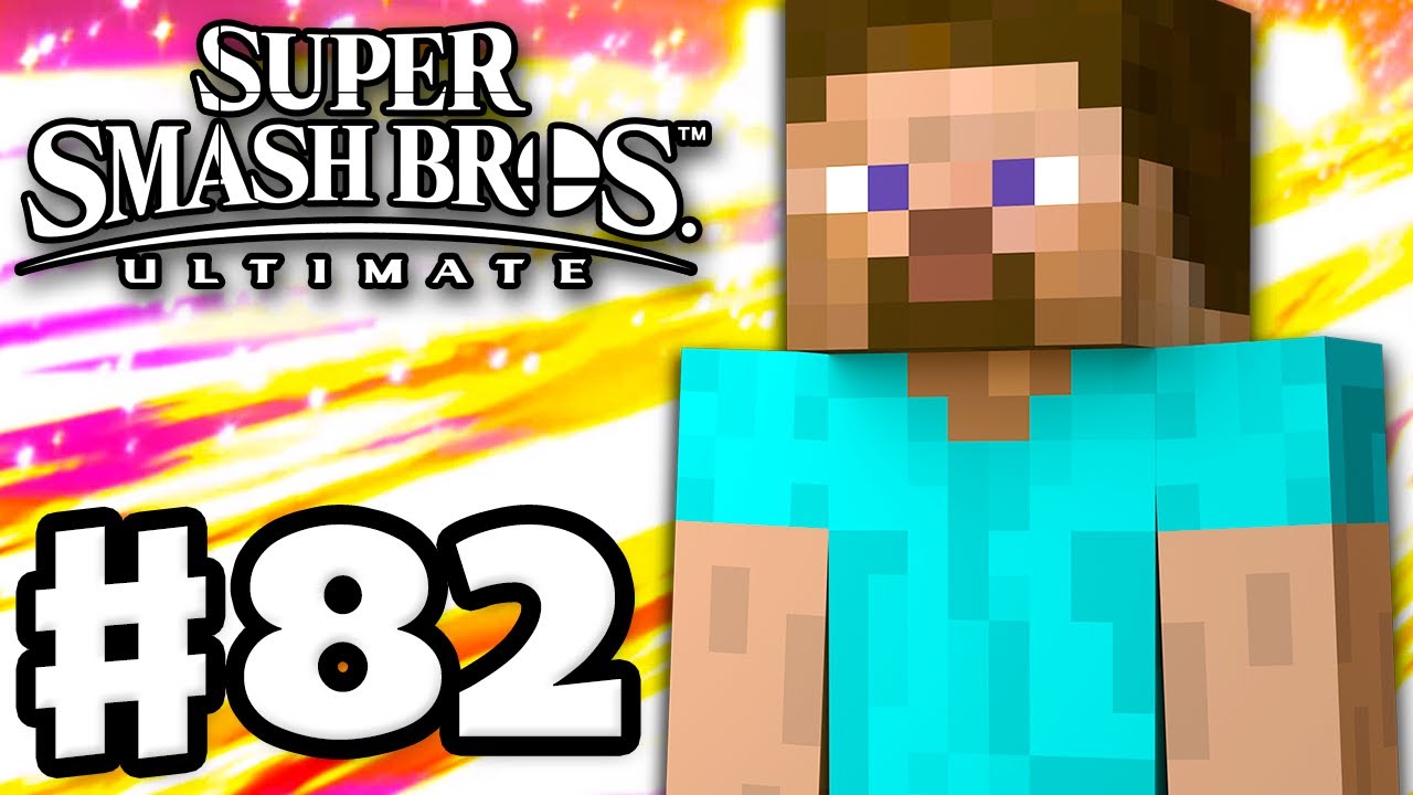 Steve from Minecraft! - Super Smash Bros Ultimate - Gameplay Walkthrough Part 82 (Nintendo Switch)