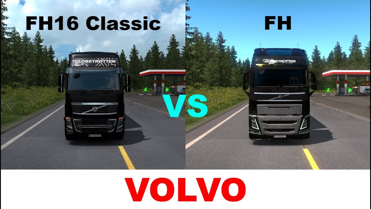 Drag Race - 780HP Volvo FH16 Classic vs 780HP Volvo FH - Euro Truck Simulator 2