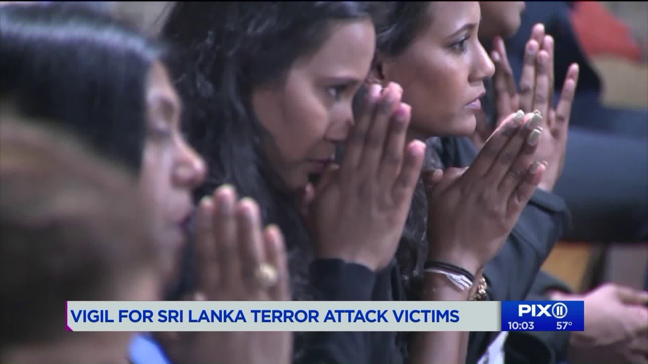 Vigil held for Sri Lanka terror attack victims