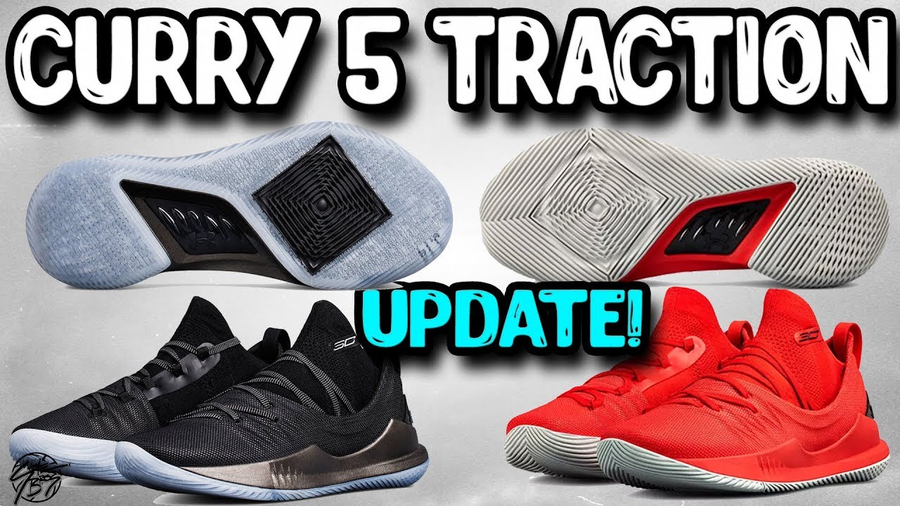 Under Armour Curry 5 Traction Update! Traction Is Better in Different Colorway??