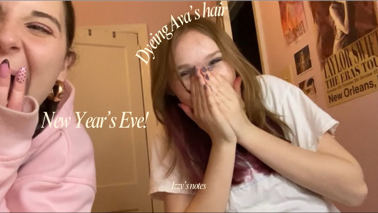 NYE 2026 vlog! (Dyeing Ava’s hair?)