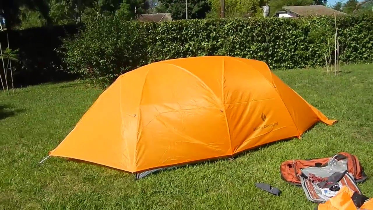 carpa black diamond squall tent