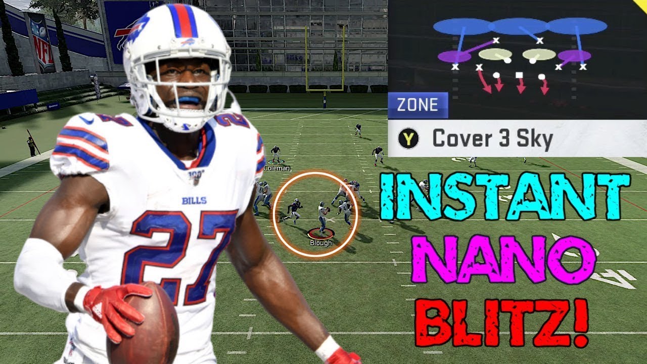 MOST FRUSTRATING NANO BLITZ IN MADDEN 20! BIG DIME 1-4-6 BLITZ SETUP!