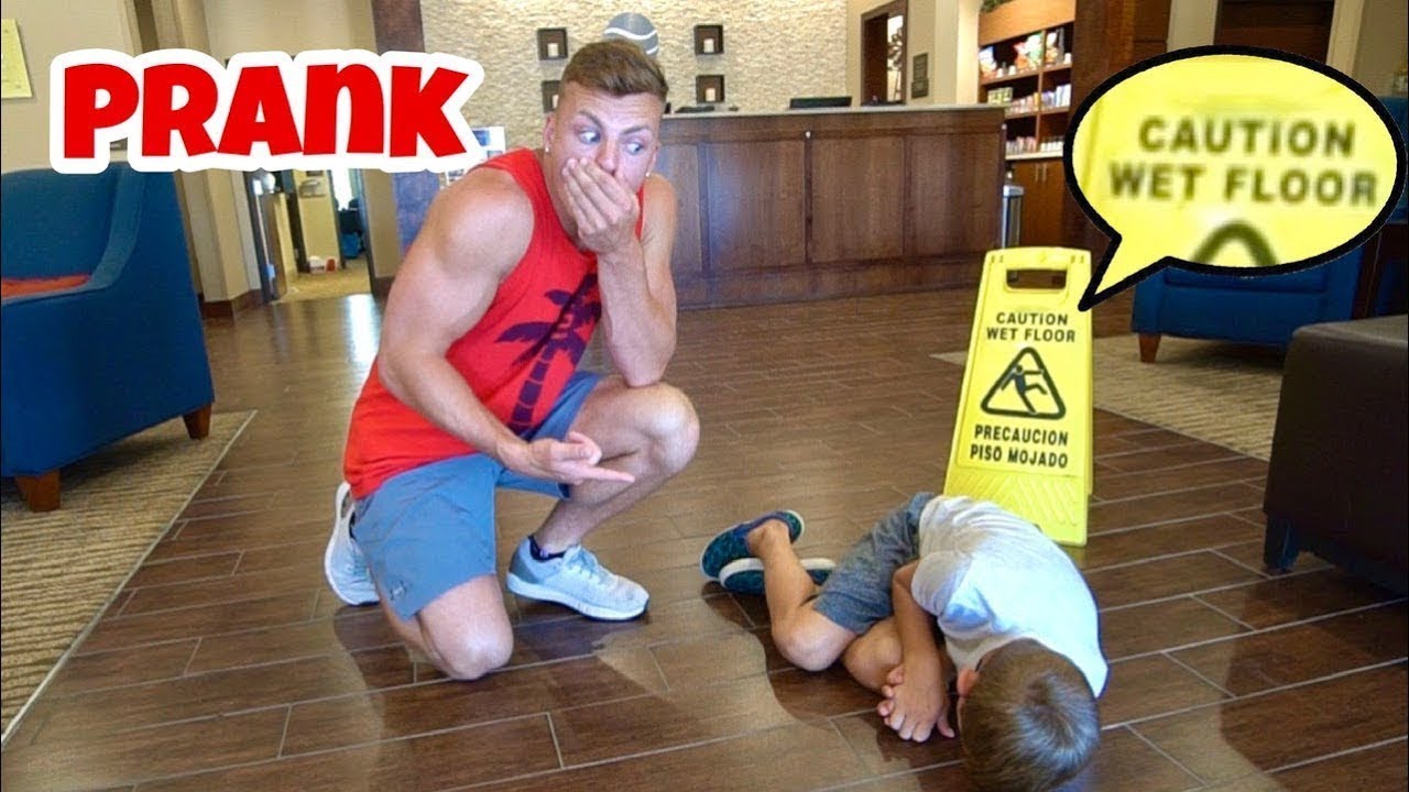 PRANK ON JACK PAYNE ***flip fail***