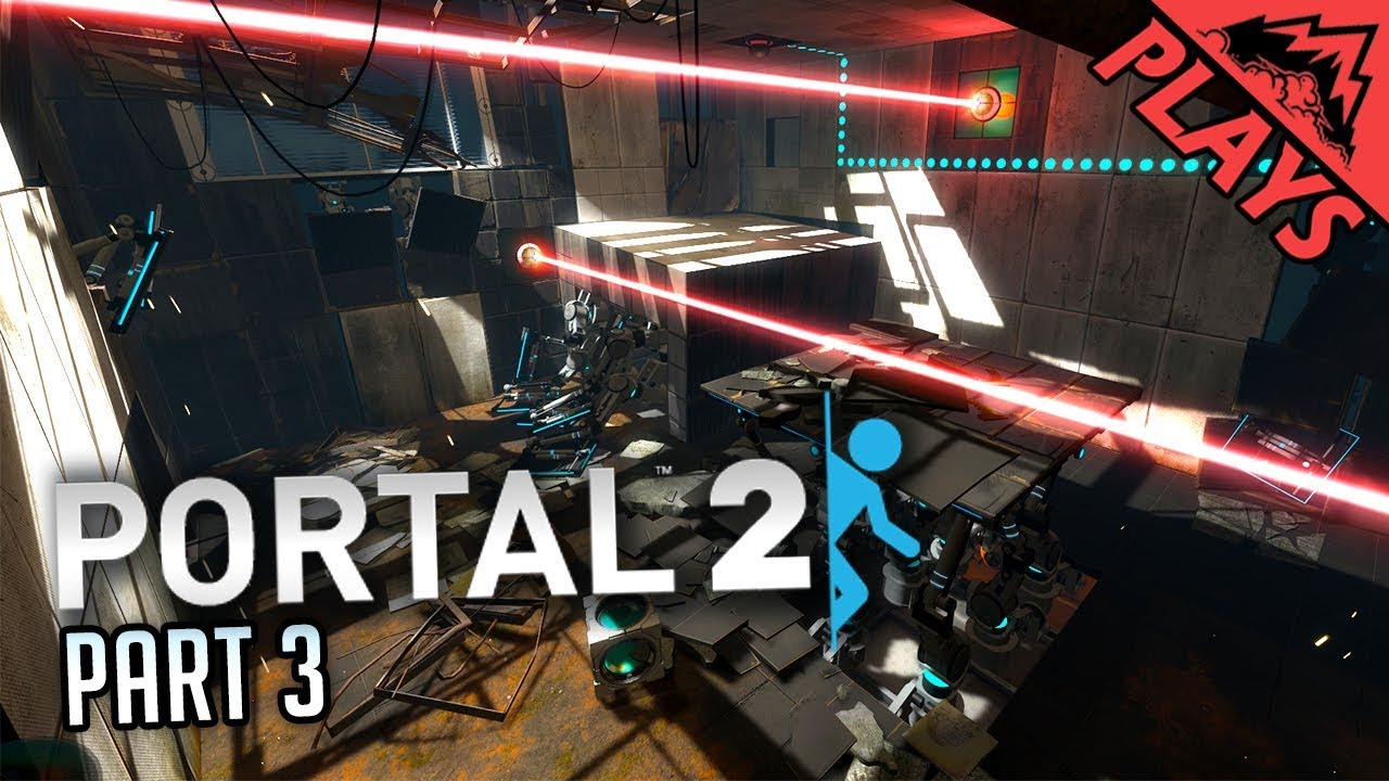 It's getting to ANOTHER LEVEL! - PORTAL 2 CO-OP Playthrough w/ Aculite & StoneMountain64 (Part 3)
