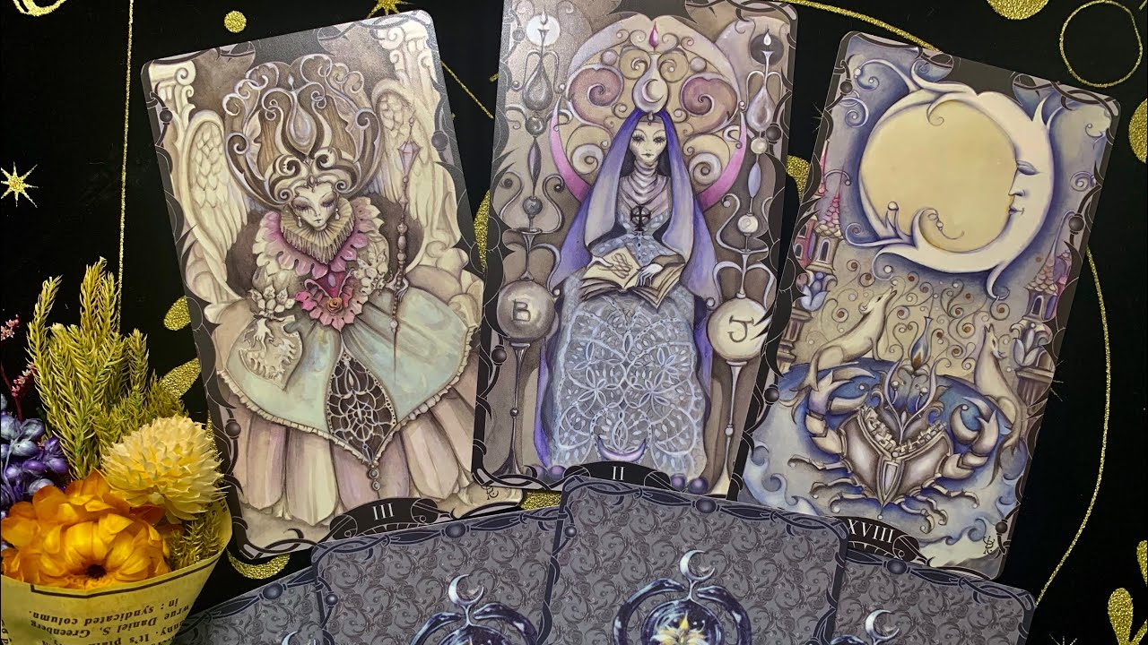 Новинка от Lo Scarabeo❗️Распаковка и обзор колоды ”Enchanted Garden Tarot“✨🌹Таро Зачарованного Сада.