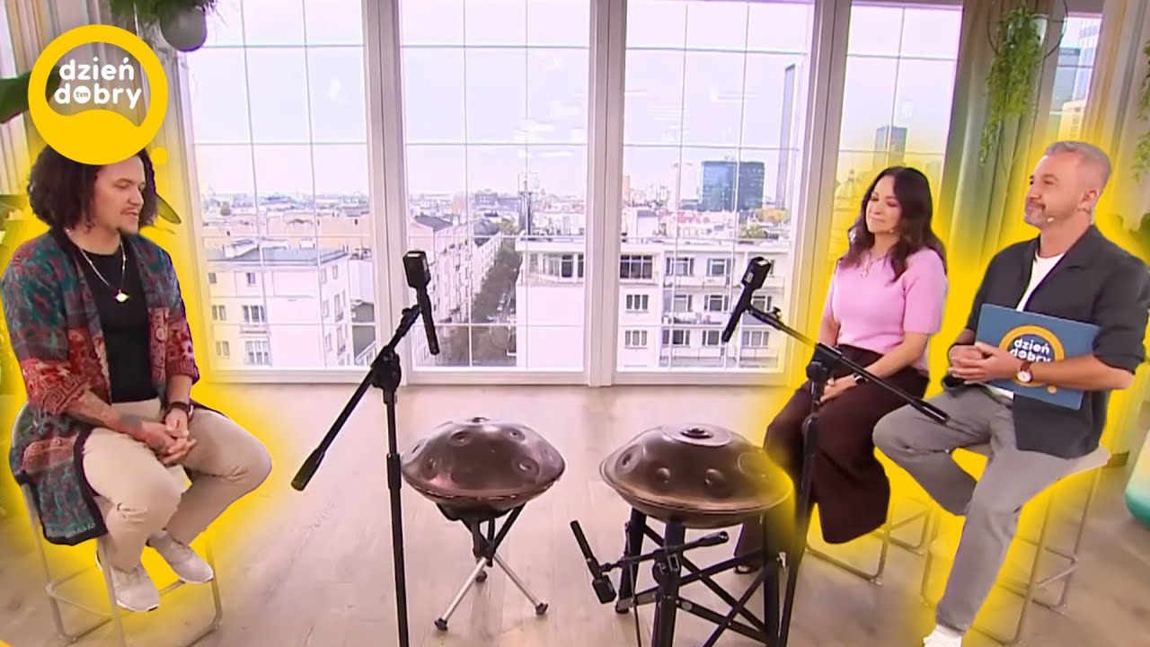 Tomek Torres & handpan - tak brzmi spok&oacute;j | Dzień Dobry TVN
