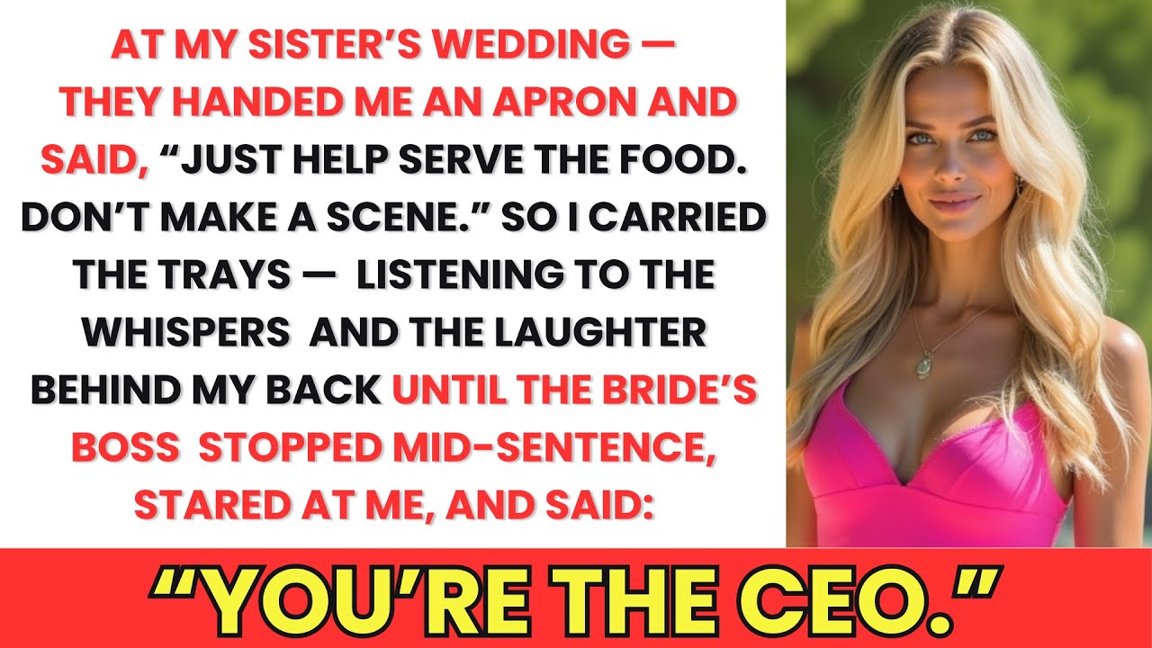 They Made Me Serve Food at My Sister's Wedding &mdash; Until the Bride's Boss Recognized Me as CEO
