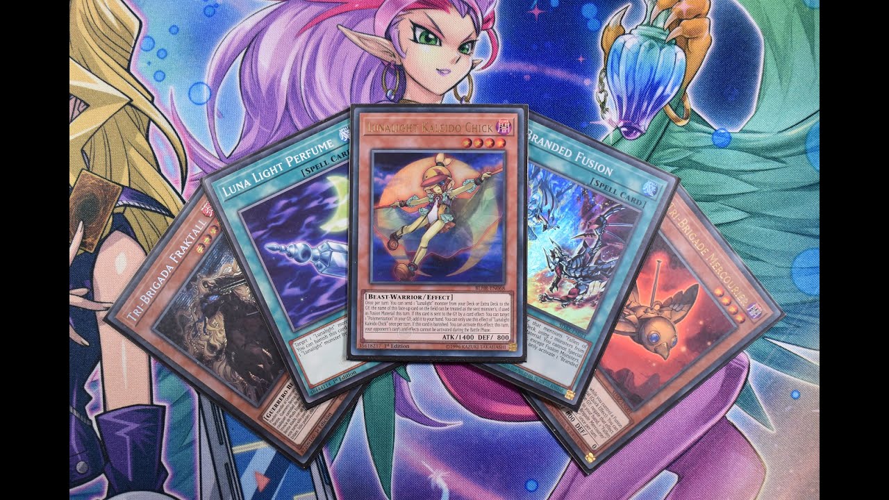 Competitive Branded Lunalight Tri-Brigade deck profile TCG April 2022 Yugioh
