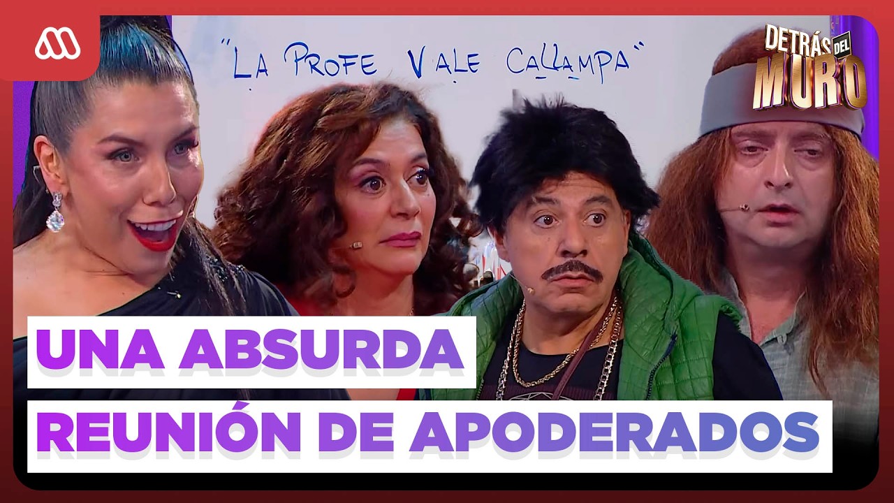 😂 DETR&Aacute;S DEL MURO ❤️ | &iexcl;PURAS LEYENDAS EN LA REUNI&Oacute;N DE APODERADOS! 😂