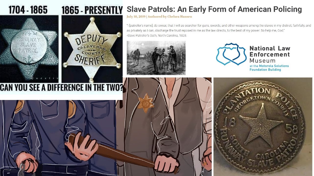 American Police Were Slave Patrols Proven In Under A Minute #shorts
