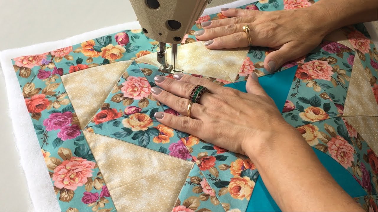 Peça LINDA em Patchwork Fácil e Rápido de Costurar
