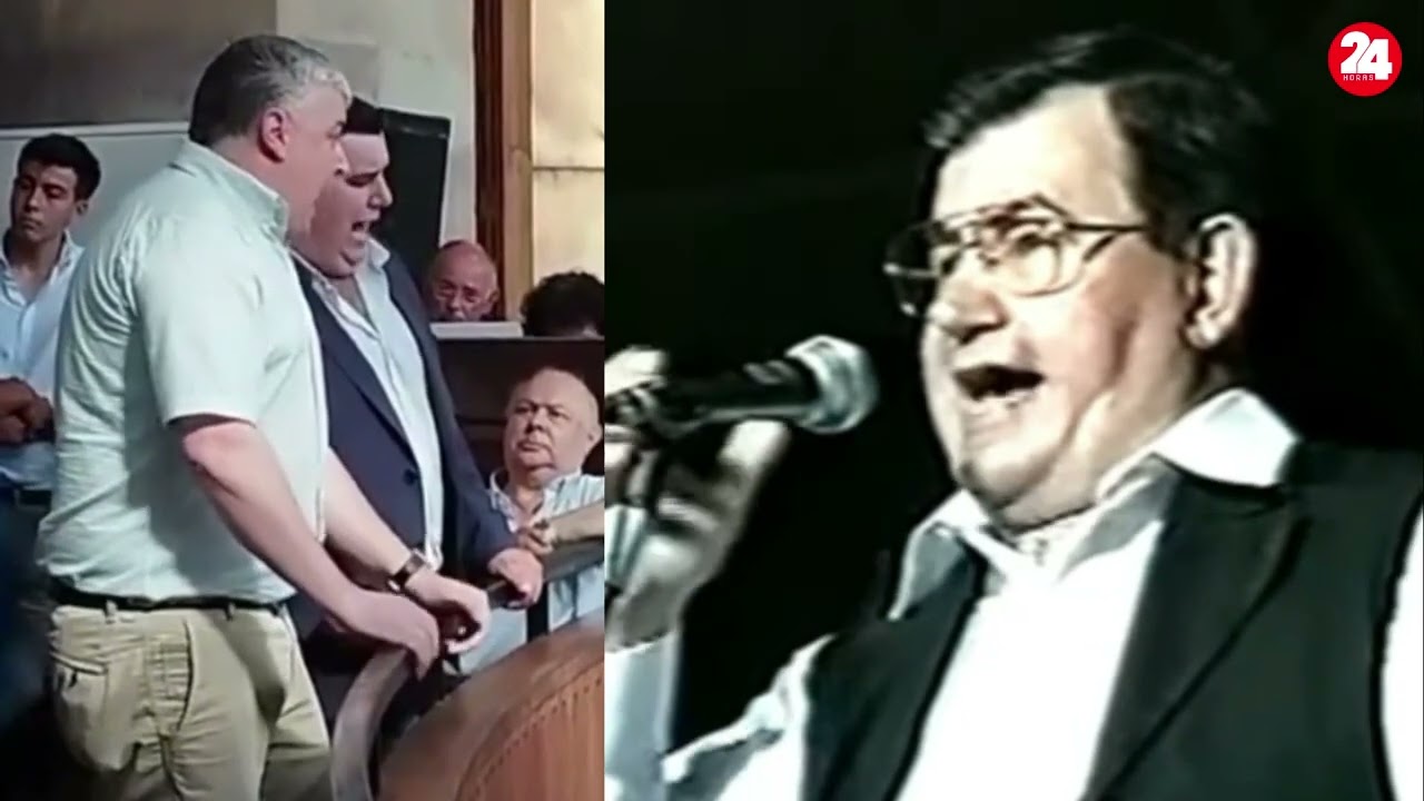 ALVARO FERNANDEZ Y LUIS ANGEL AGÜEROS EN HOMENAJE A BENITO DIAZ EN SU FUNERAL
