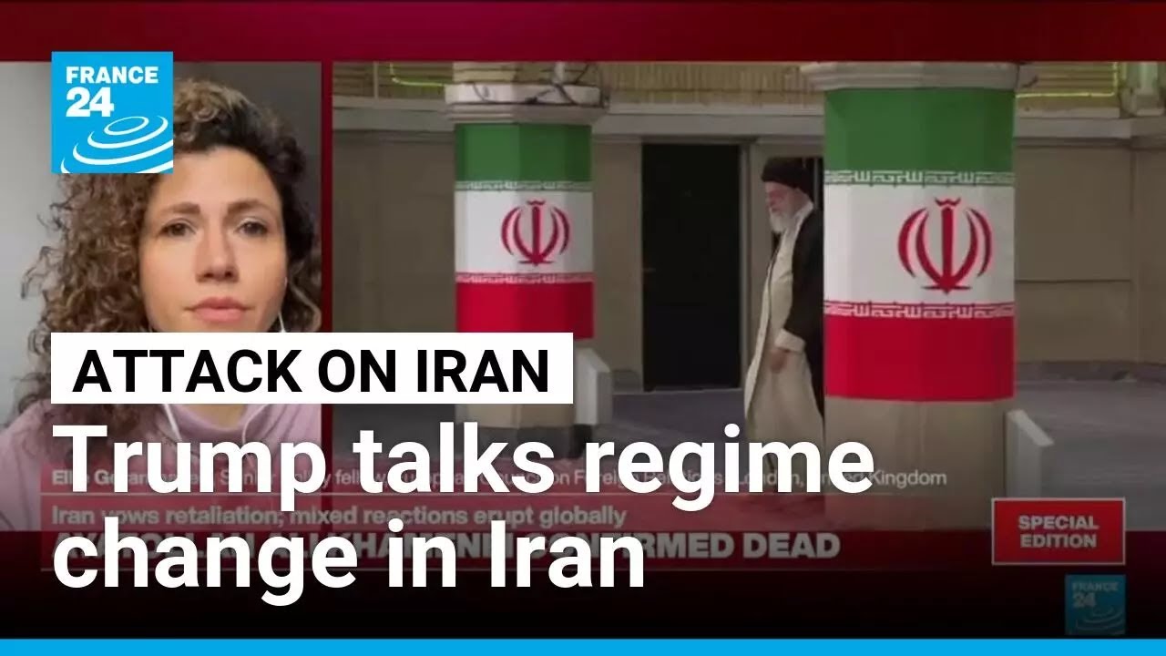Khamenei killed: Trump talks regime change in Iran after strikes • FRANCE 24 English
