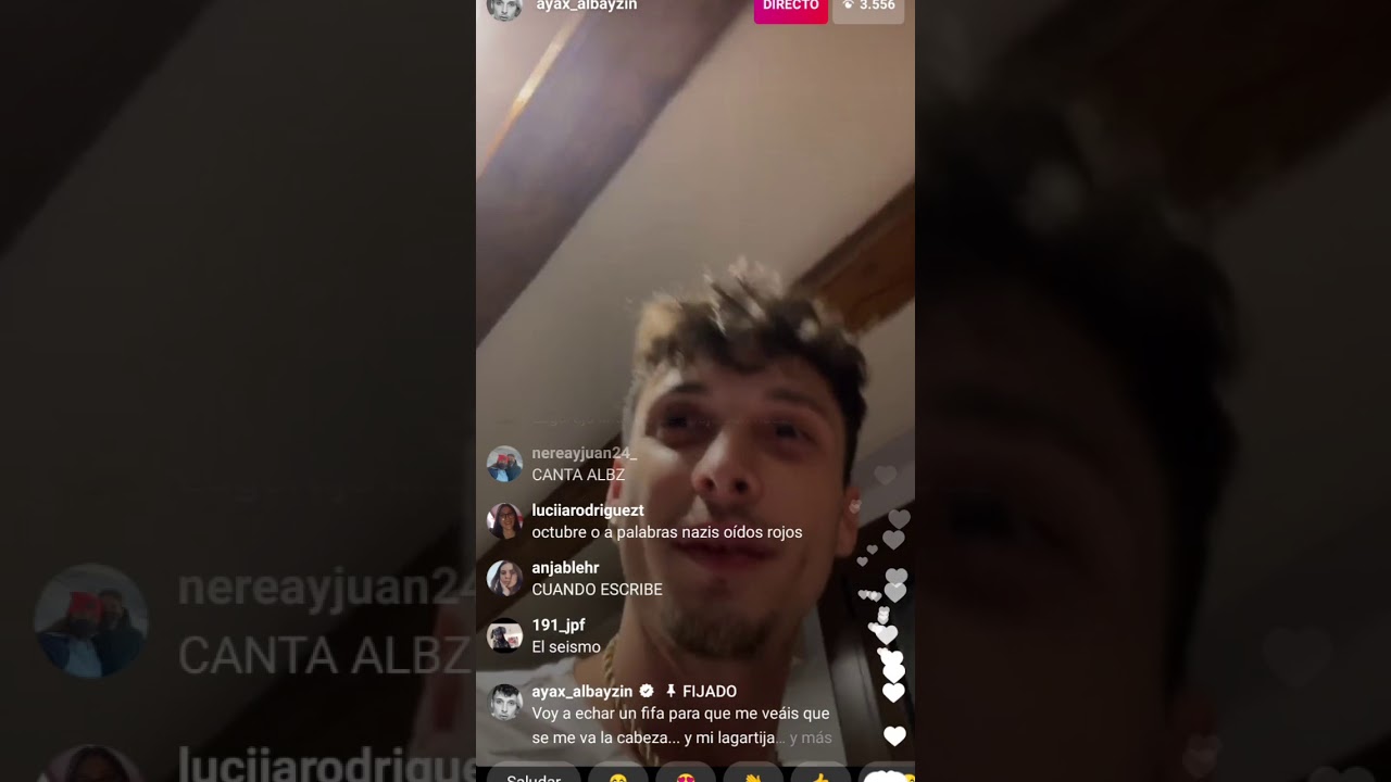 Ayax• directo Instagram 7/02/2021 