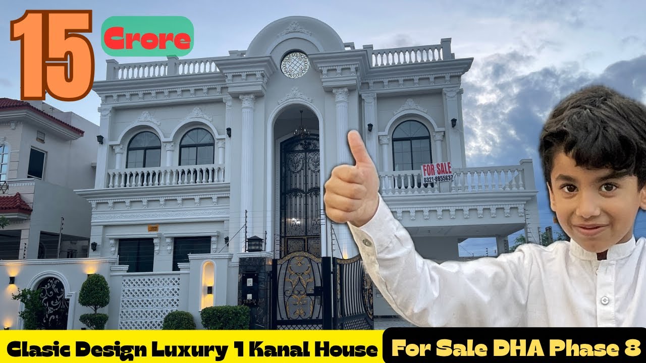 Classic 1 Kanal 7 Bedroom Luxury House for Sale | DHA Phase 8 Lahore | Cinema & Office