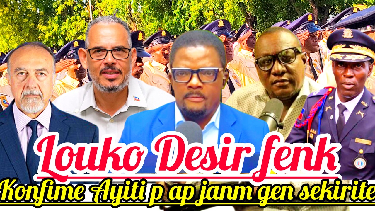 En direct😱🆘Louko Desir Fenk Konfime l Peyi Ayiti P ap Janm Gen Sekirite @RadioTeleEclair