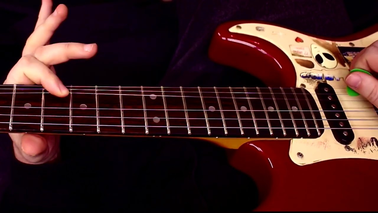 Texas Блюз. Фирменный бенд SRV. Урок.