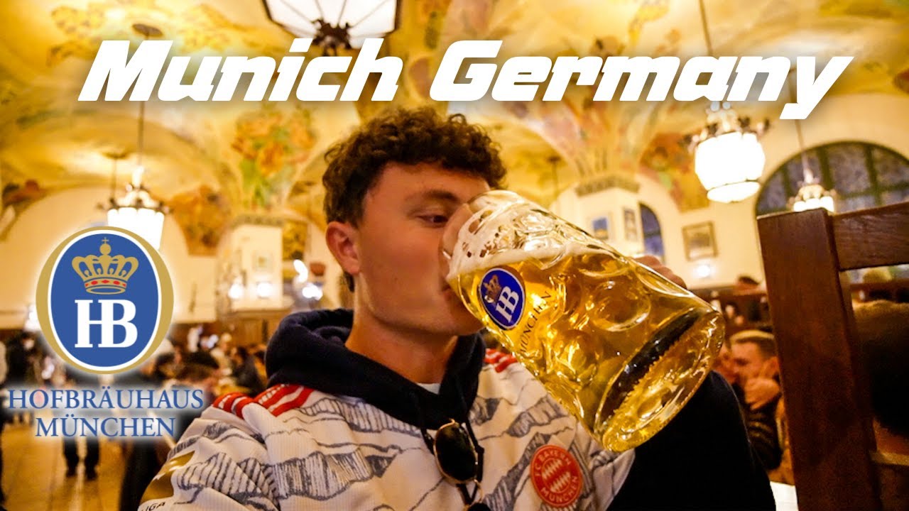 Our First Day In Munich Germany! | Haufbrauhaus Munich | Europe Trip Day 1