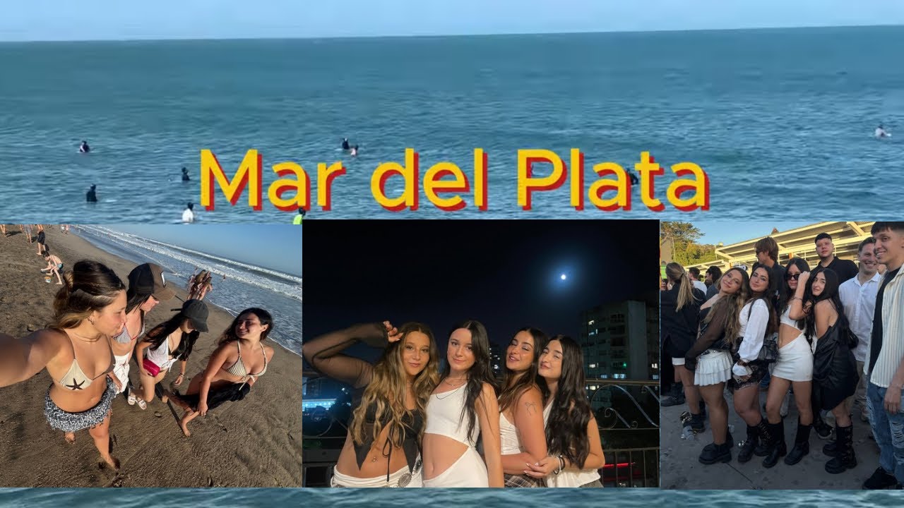 Me fui a Mar del plata con mis amigas para año nuevo (parte 1) !! 