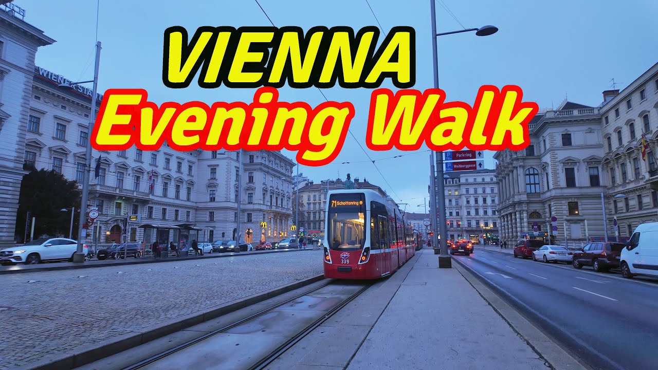 Vienna's BEST Walk, Johannesgasse to Schwarzenbergplatz | Vienna Walk January 2025 | 4K