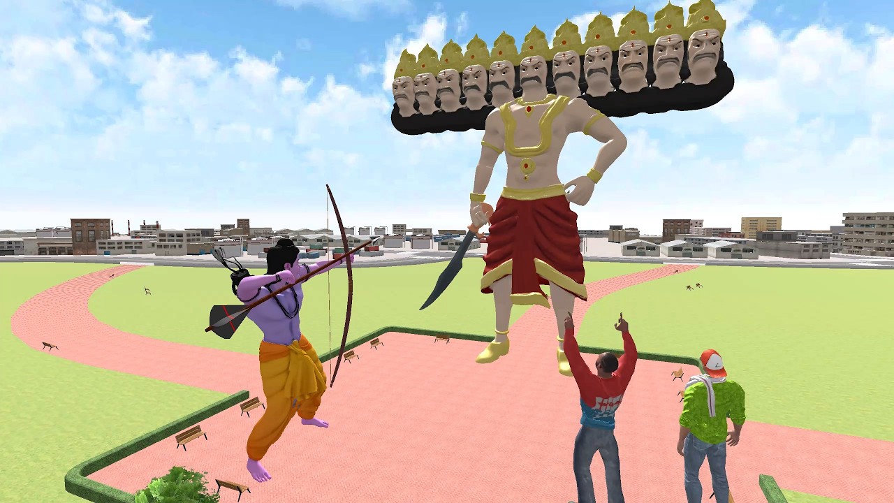 Jack Celebrate Dussehra In Indian Theft Auto Simulator | Gta5 