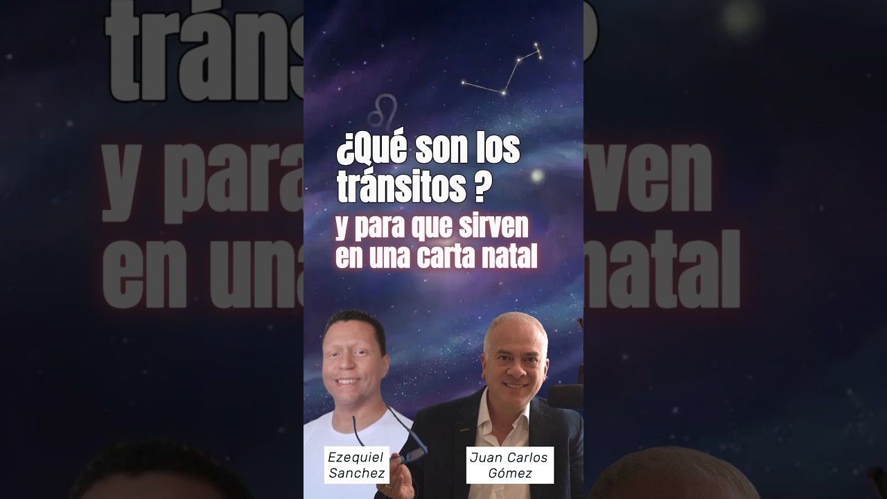 ¿Qué son los tránsitos y para que sirven en una carta natal ? con  Ezequiel Sanchez