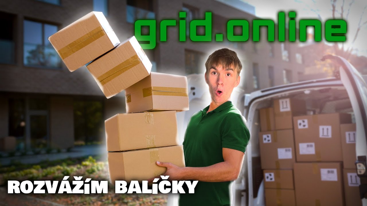 Zkusil jsem rozvážet GRID.ONLINE a TAKHLE to dopadlo!