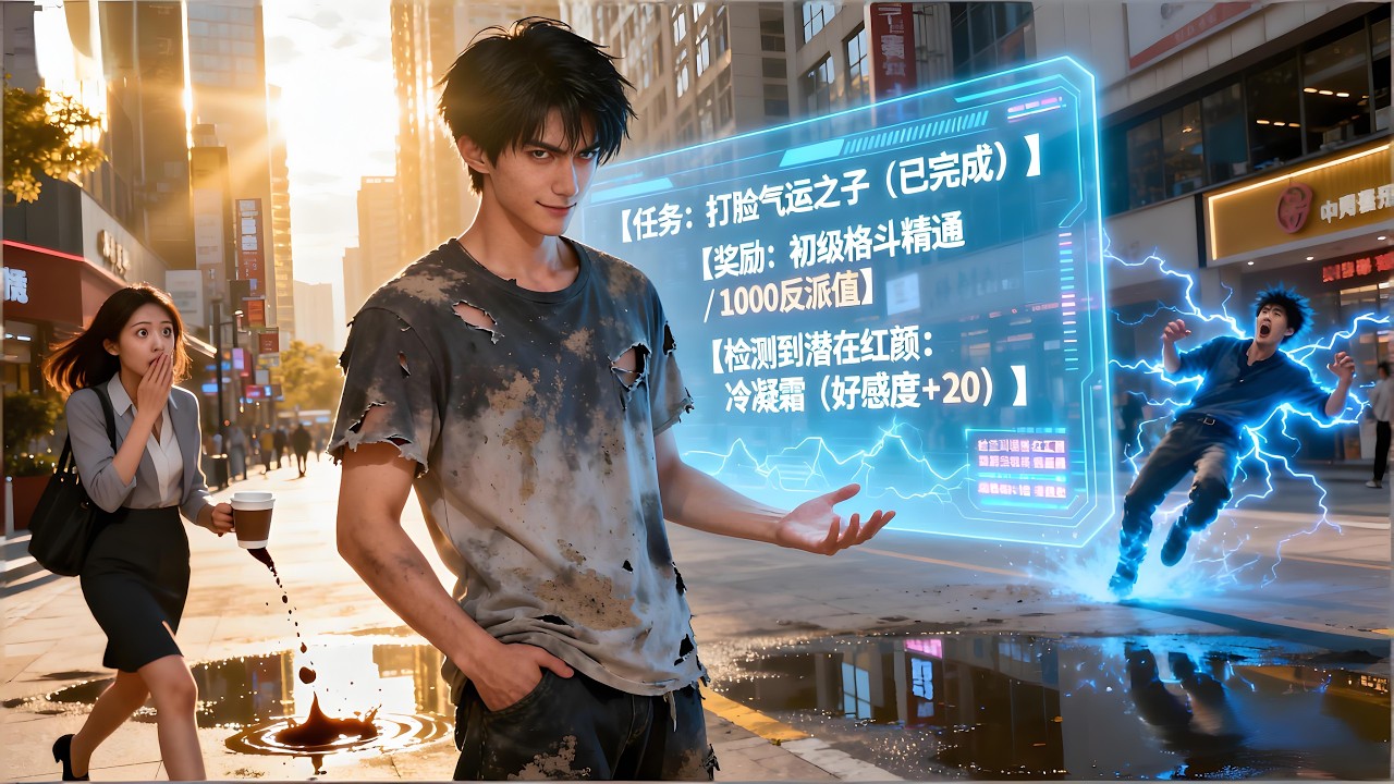 【反派赢家】穿成爽文世界大反派！斩气运之子夺桃花令拥红颜无数！