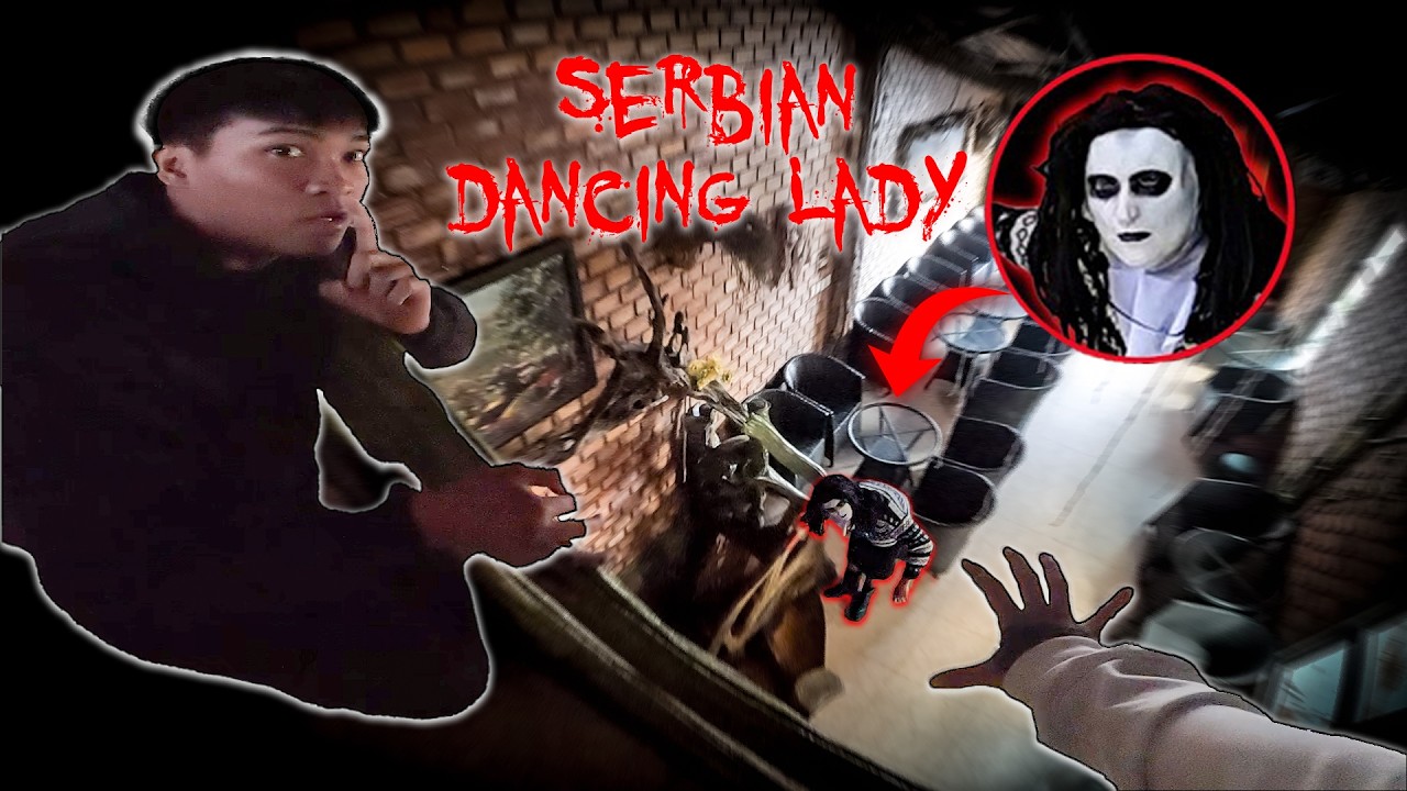 SERBIAN DANCING LADY IN THE SHARK TUNNEL! (PARKOUR POV) 😱🏃&zwj;♂️