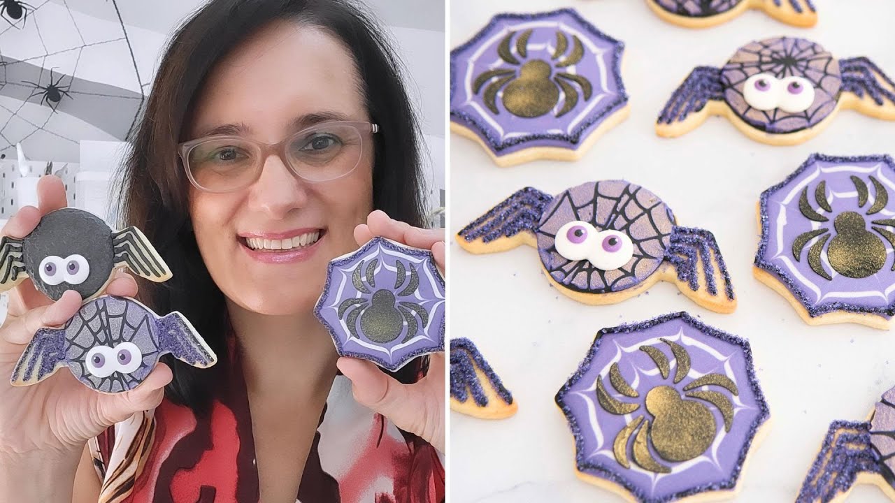 Spider Cookies for Halloween