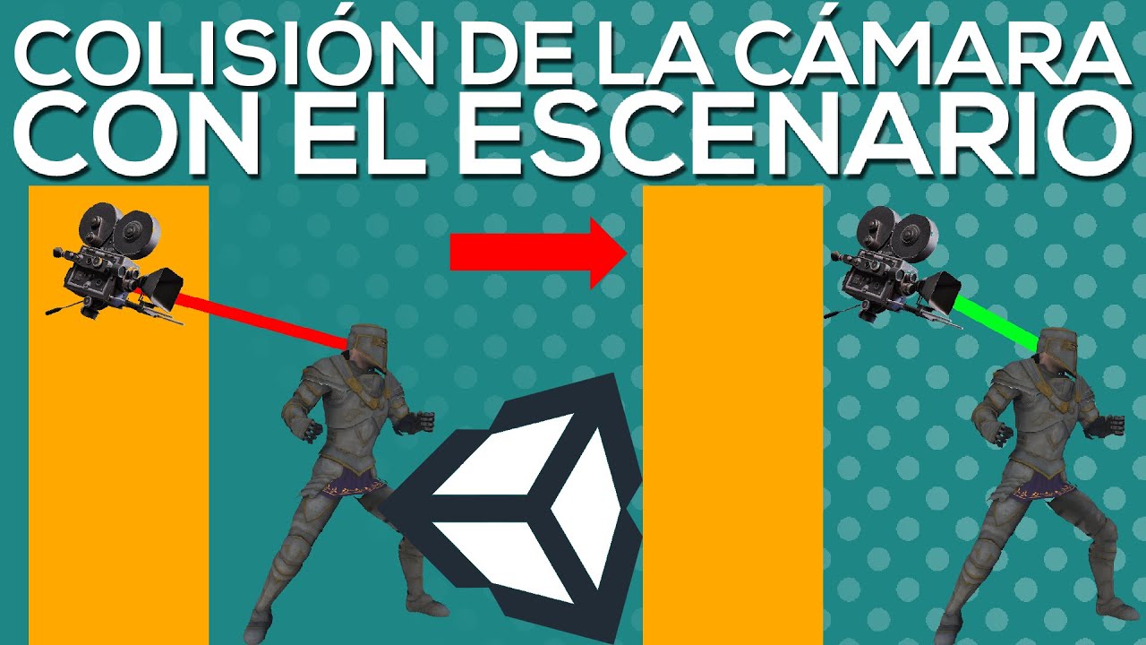 COLISIÓN De La CÁMARA En Un JUEGO De TERCERA PERSONA En UNITY 3D