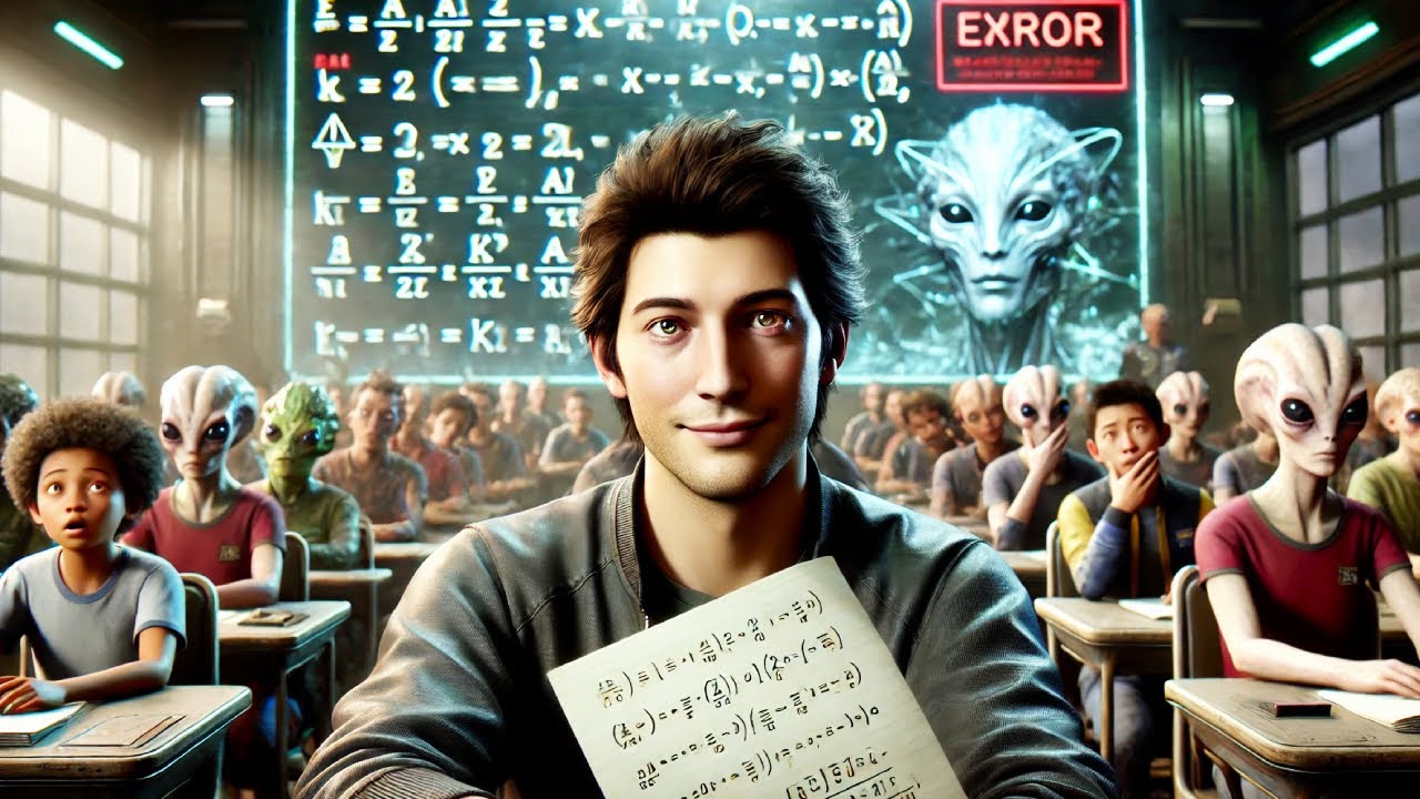 Alien Professor Gives 100 Complex Problems, But Human Sees Pattern and Solves Them with One Formula