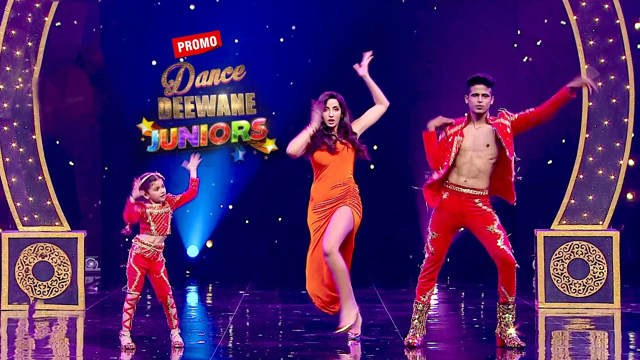 Dance Deewane Juniors Promo : Nora Fatehi Ka Dance Dekhkar Log Huye Paagal | Lehren Small Screen