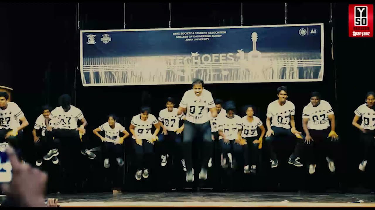 COLLEGE STUDENTS DANCE PERFORMANCE | CULTURALS | TECHOFES'71 | ANNA UNIVERSITY | CEG SPARTANZ