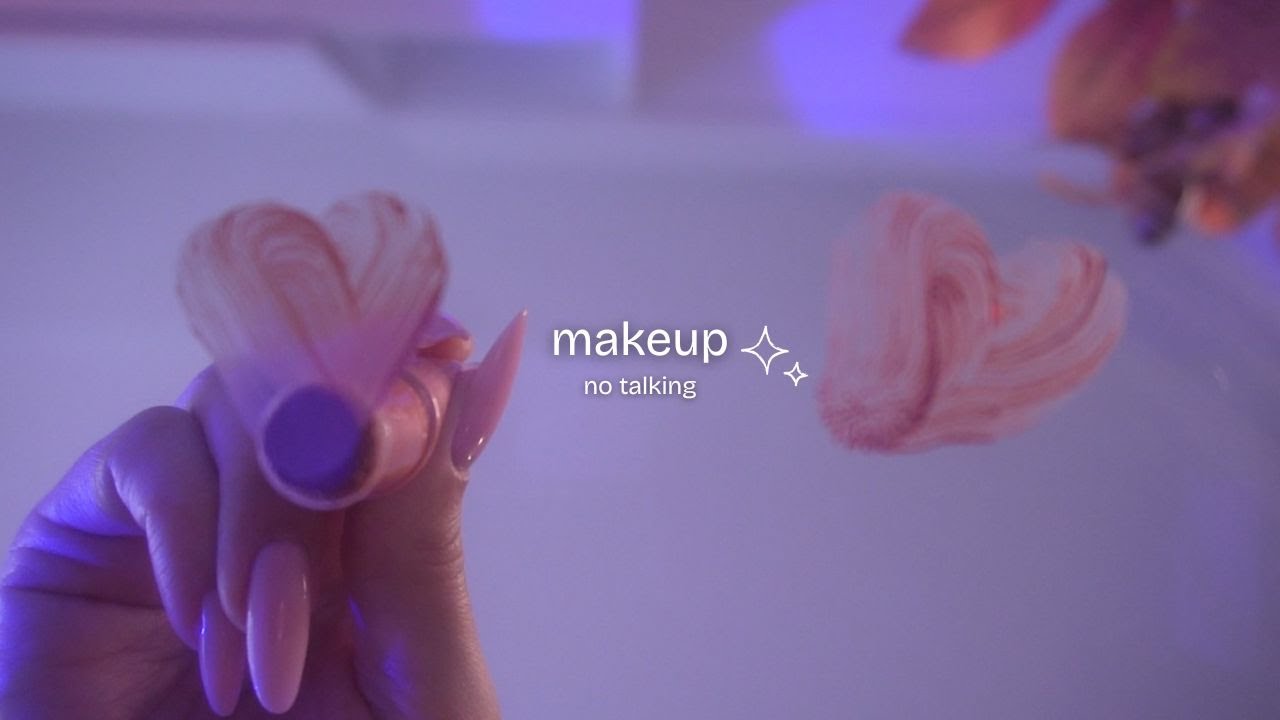 ASMR [ no talking ] - First person Makeup Appointment 💌